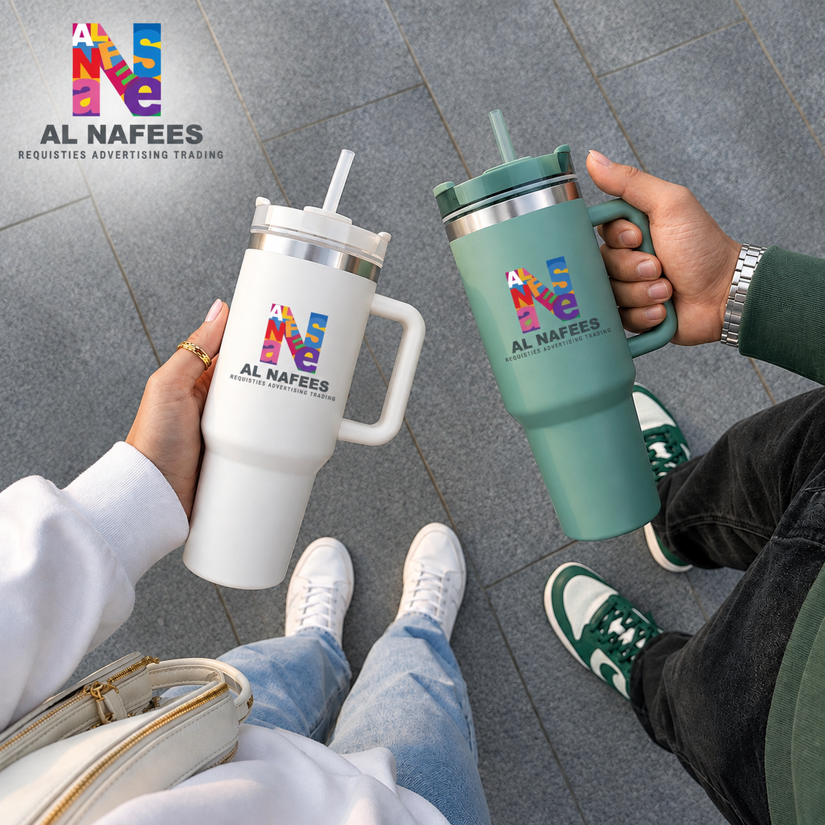 Green 400z Stainless Steel Vacuum Insulated Tumbler