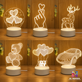 Customized Acrylic with LED Light Base - 004