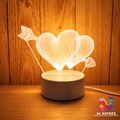 Customized Acrylic with LED Light Base - 005