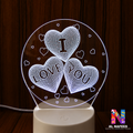 Customized Acrylic with LED Light Base - 006
