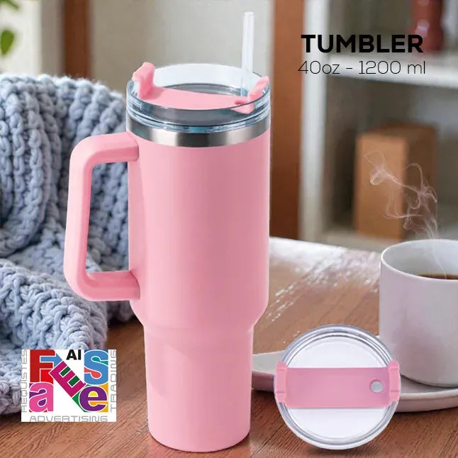 Pink 400z Stainless Steel Vacuum Insulated Tumbler